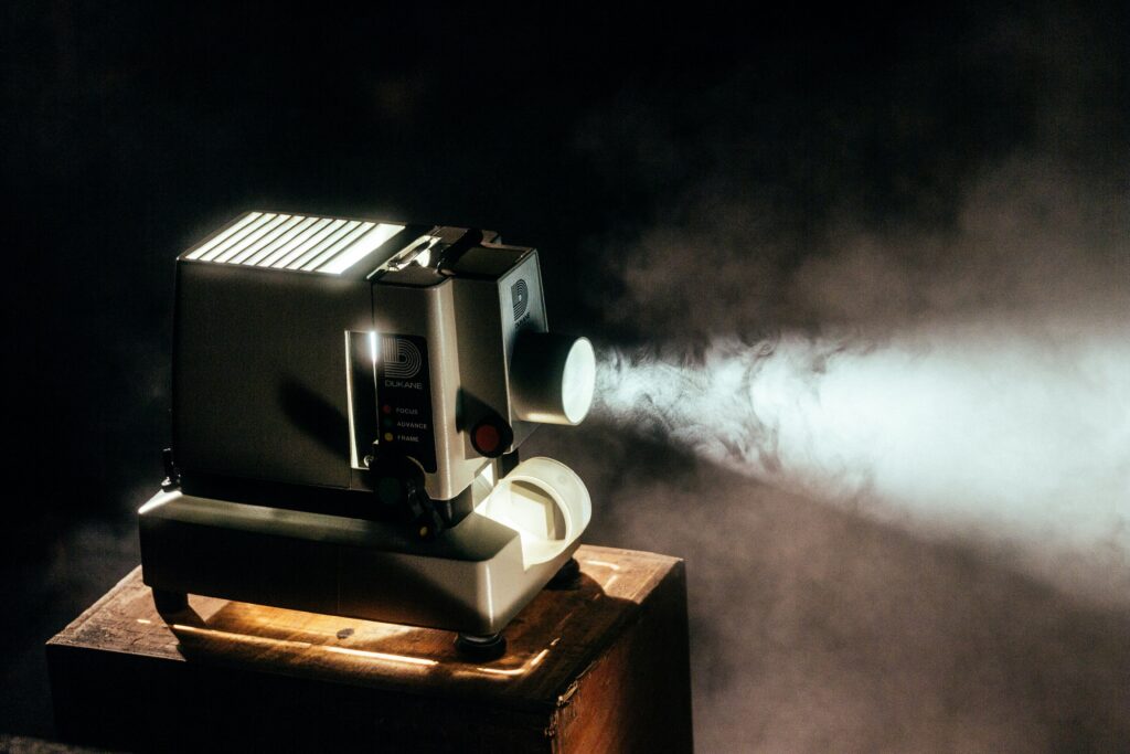 Old school movie projector 